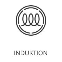 Symbol f&uuml;r Induktionsgeeignet