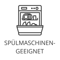 Symbol f&uuml;r Sp&uuml;lmaschinengeeignet