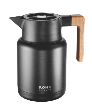 Isolierkanne Isidor, ca. 1,40 l, schwarz