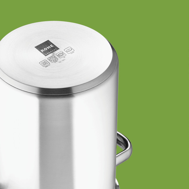 Pentola Per Asparagi Rohe Germany 16cm Con Inserto - Acciaio Inossidabile