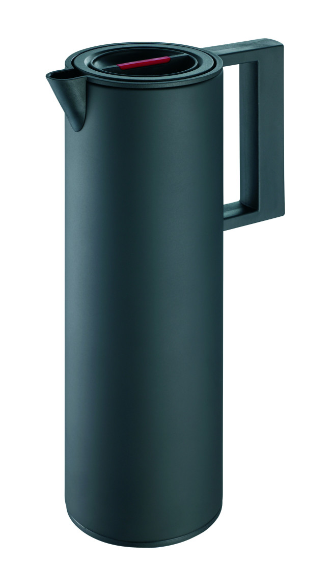 Rohe Germany Isolierkanne Tempra, ca. 1,00 l, schwarz