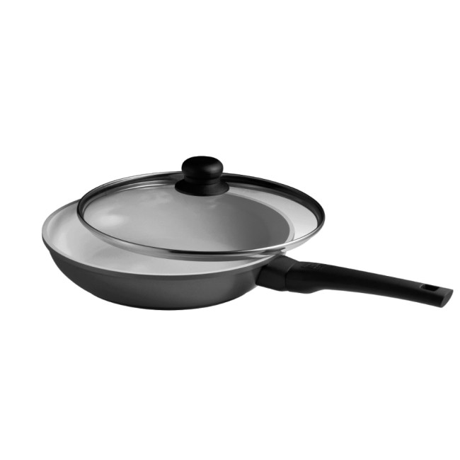 Rohe Germany Schmorpfanne Visiona, 28 cm inkl. Güteglasdeckel