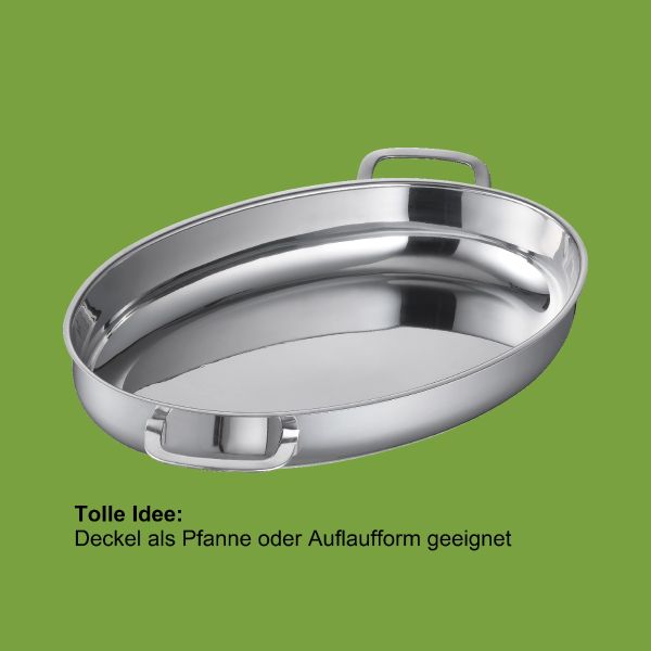 Deckel als Pfanne - Multi-Bräter Viviena 38 cm