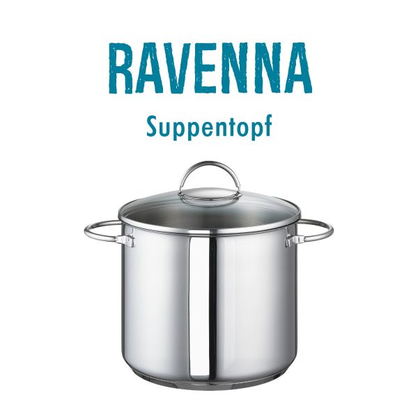 Suppentopf Ravenna, 24 cm von ROHE Germany