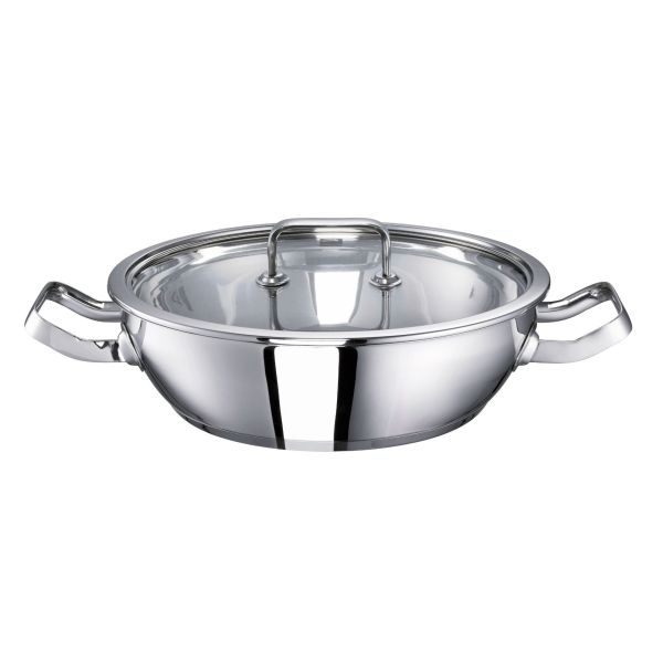Schmorpfanne Conia 28 cm mit Deckel von ROHE Germany