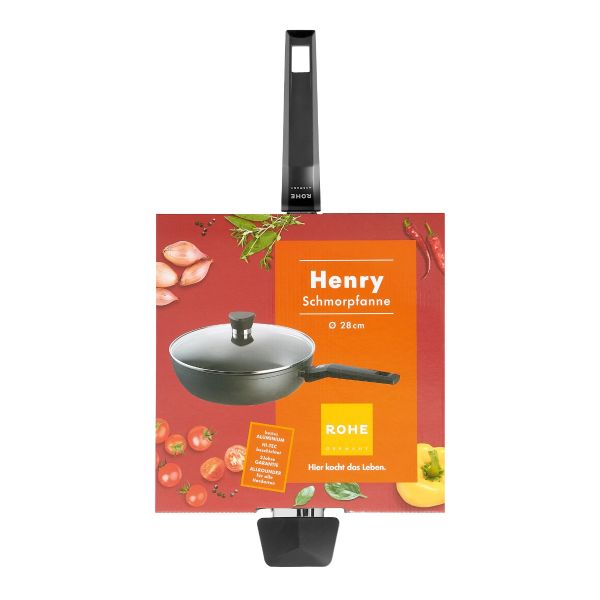 Verpackung - Schmorpfanne Henry (inkl. Deckel), 28 cm
