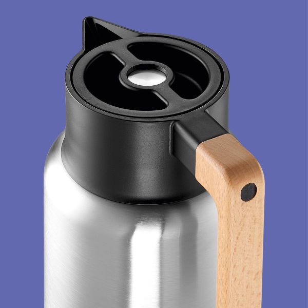 Griff von Isolierkanne Isidor ca. 1,40 l, chrom