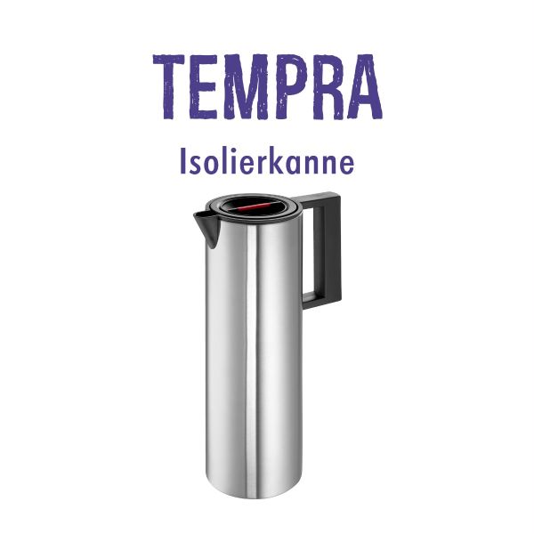 Isolierkanne Tempra ca. 1,0 l, chrom von ROHE Germany