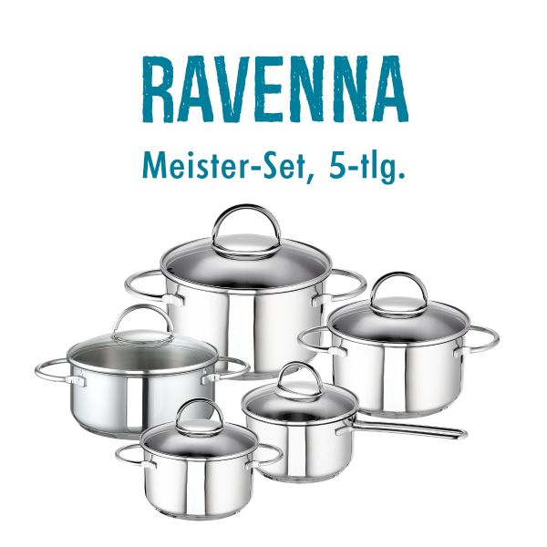 Meister-Set Ravenna, 5-tlg. von ROHE Germany