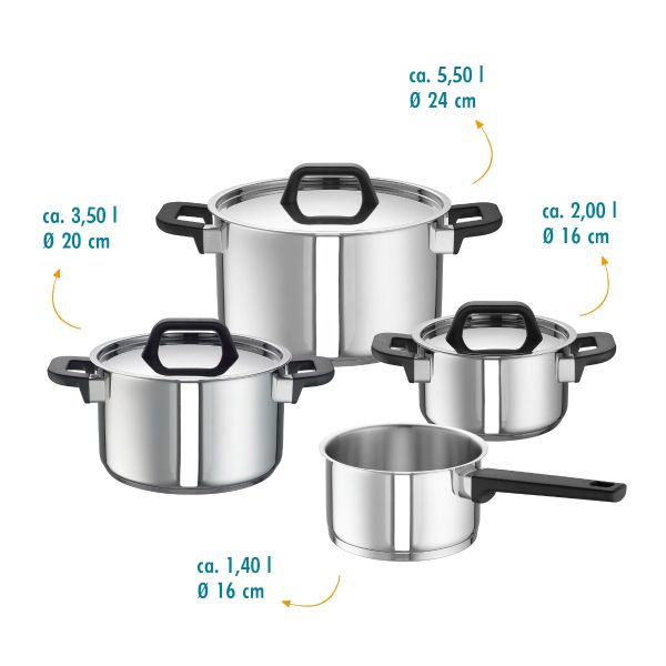 Vario-Set Max, 4-tlg mit Eigenschaften