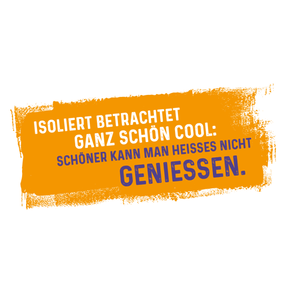 Spruch - Isolierkanne Tempra ca. 1,0 l, schwarz