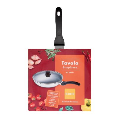 Bratpfanne Tavola, 28 cm mit Güteglasdeckel