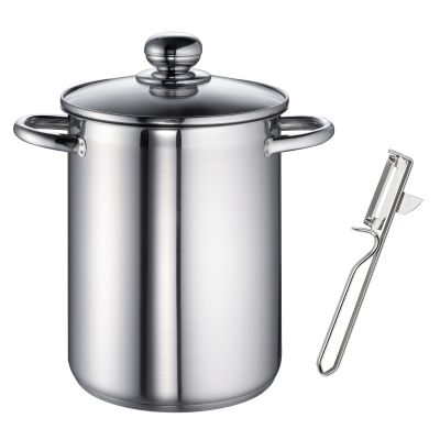Spargeltopf Kim Ø 16 cm, 4,5 l inkl. Spargelschäler
