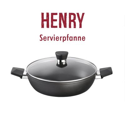 Servierpfanne Henry (inkl. Deckel), 28 cm von ROHE Germany