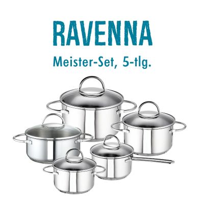 Meister-Set Ravenna, 5-tlg. von ROHE Germany