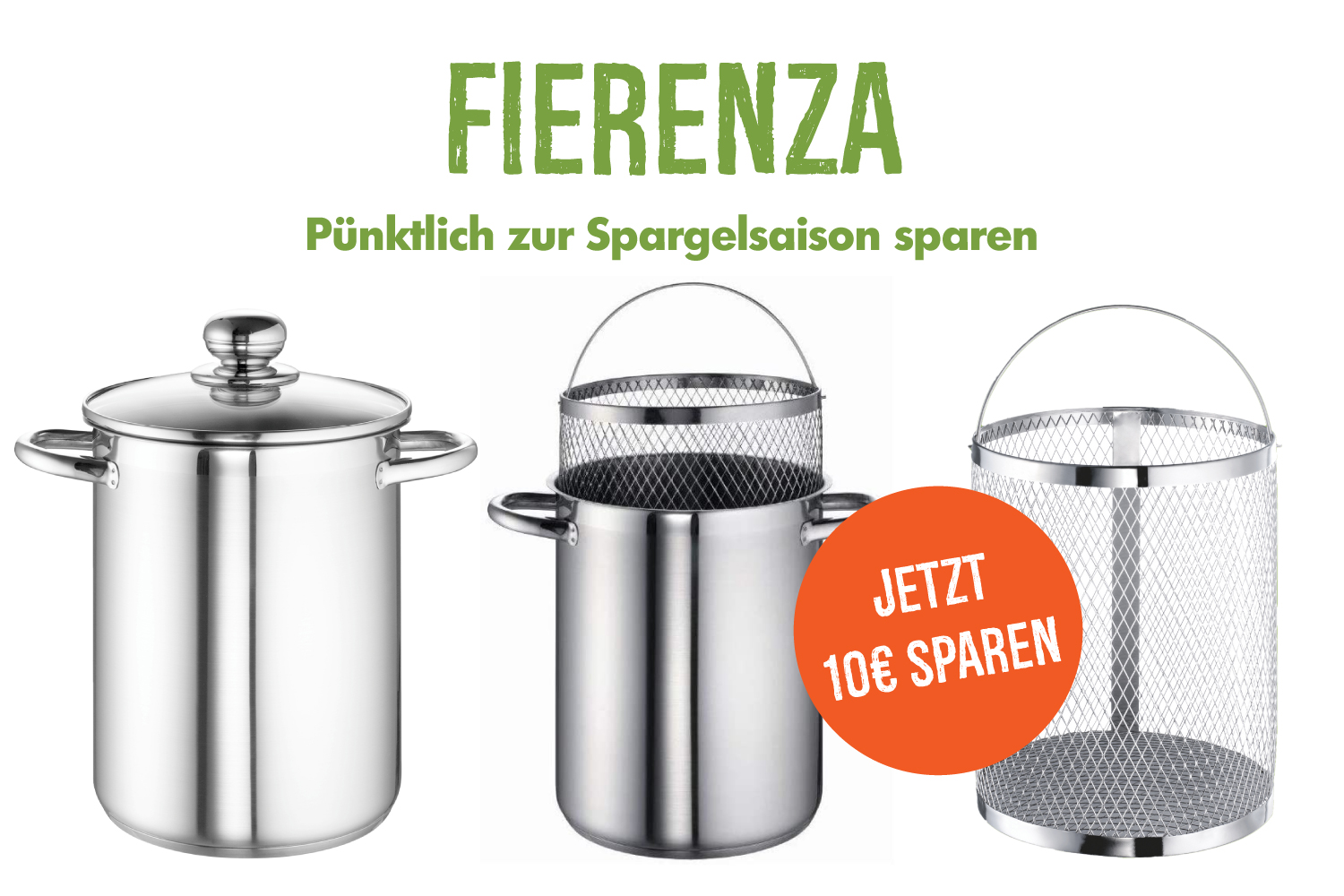 ROHE Spargeltopf Fierenza