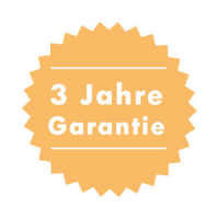 3 Jahre Garantie